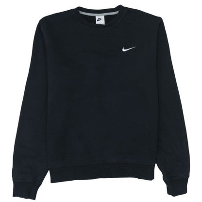 Womens UK Size L Nike Black Pullover Sweatshirt