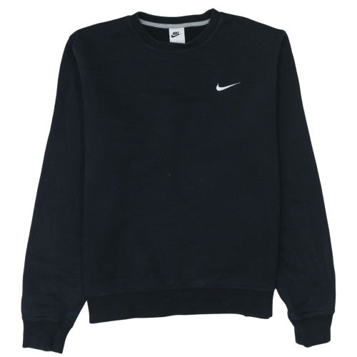 Womens UK Size L Nike Black Pullover Sweatshirt
