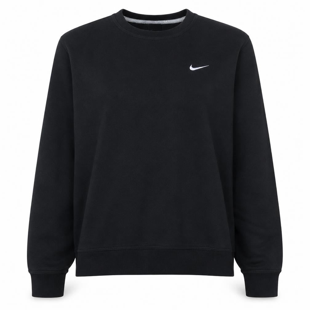 Womens UK Size L Nike Black Pullover Sweatshirt