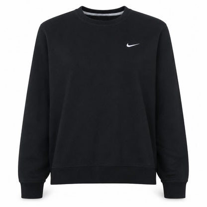 Womens UK Size L Nike Black Pullover Sweatshirt
