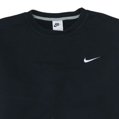 Womens UK Size L Nike Black Pullover Sweatshirt