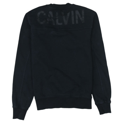 Mens UK Size S Calvin Klein Jeans Black Pullover Sweatshirt
