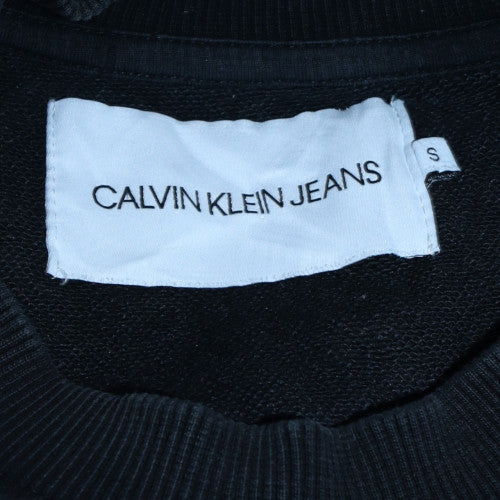 Mens UK Size S Calvin Klein Jeans Black Pullover Sweatshirt