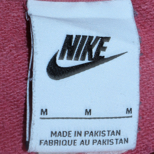 Womens UK Size M Nike Pink Pullover Sweatshirt