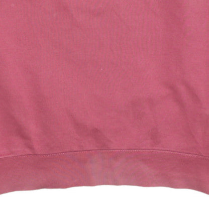 Womens UK Size M Nike Pink Pullover Sweatshirt