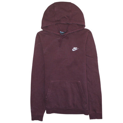 Mens UK Size XS Nike Brown Pullover Hoodie