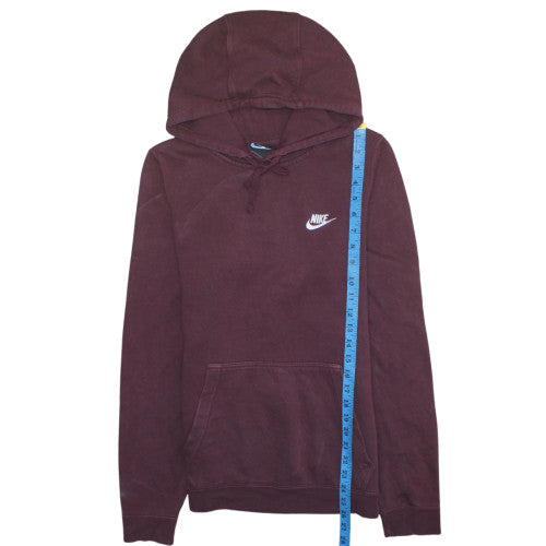 Mens UK Size XS Nike Brown Pullover Hoodie