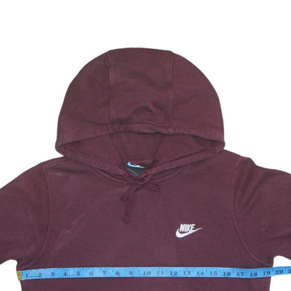Mens UK Size XS Nike Brown Pullover Hoodie