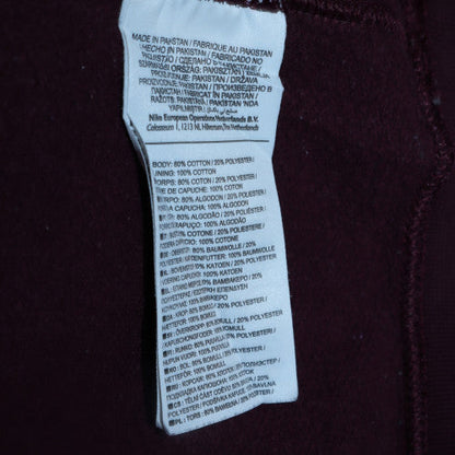 Mens UK Size XS Nike Brown Pullover Hoodie