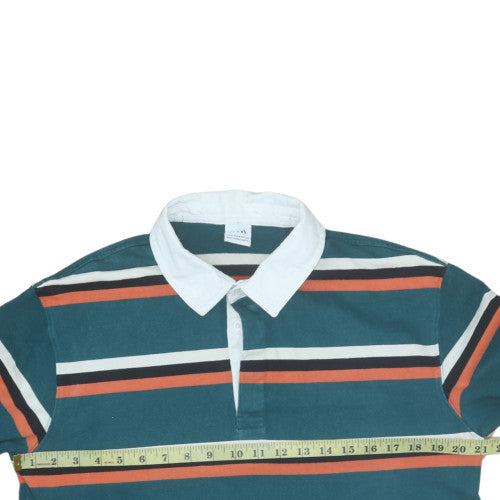 Mens UK Size M Zara Multicoloured Henley Sweatshirt