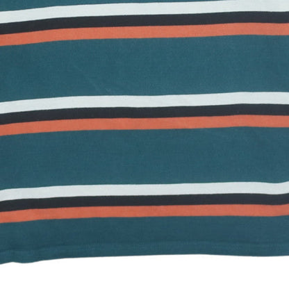 Mens UK Size M Zara Multicoloured Henley Sweatshirt