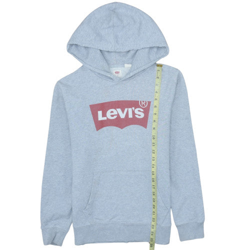Mens UK Size S Levi's Grey Pullover Hoodie