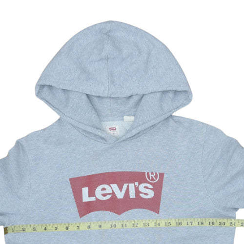 Mens UK Size S Levi's Grey Pullover Hoodie