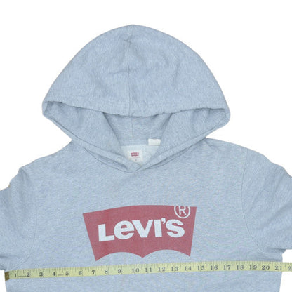 Mens UK Size S Levi's Grey Pullover Hoodie