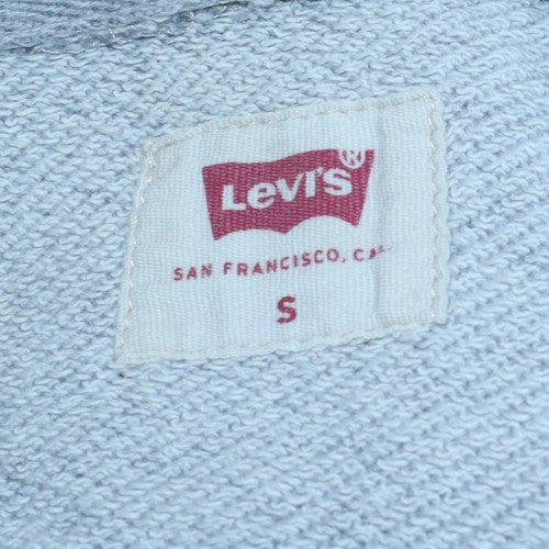 Mens UK Size S Levi's Grey Pullover Hoodie
