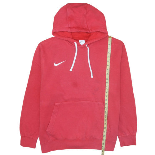 Mens UK Size XL Nike Red Pullover Hoodie