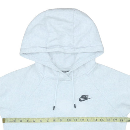 Mens UK Size XS Nike White Pullover Hoodie