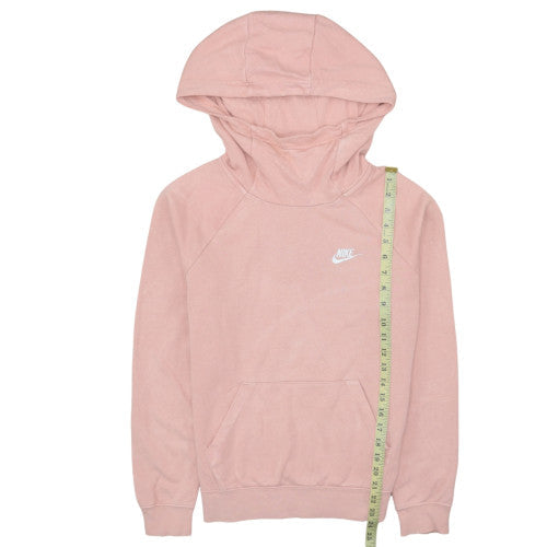 Mens UK Size S Nike Pink Pullover Hoodie