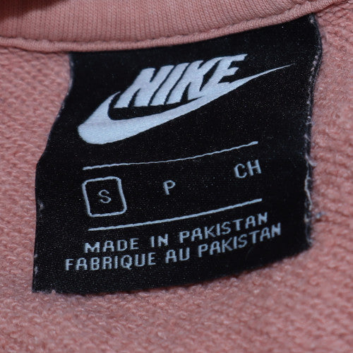 Mens UK Size S Nike Pink Pullover Hoodie