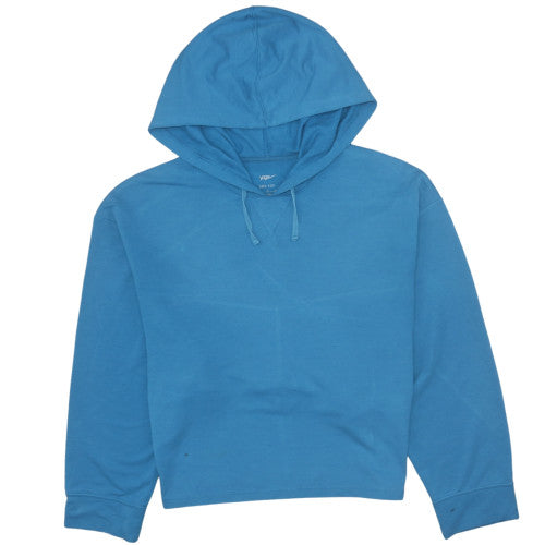 Womens UK Size M Nike Blue Pullover Hoodie