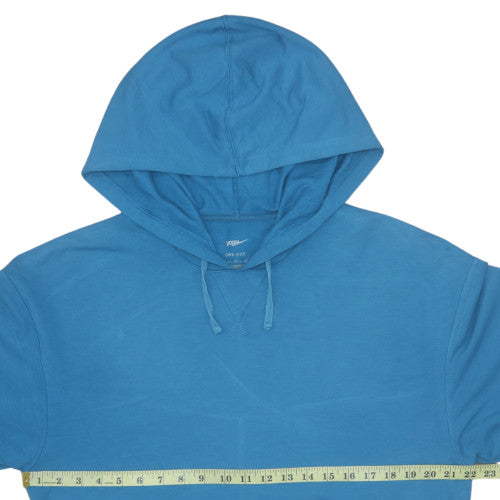 Womens UK Size M Nike Blue Pullover Hoodie