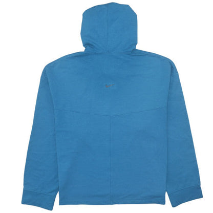 Womens UK Size M Nike Blue Pullover Hoodie