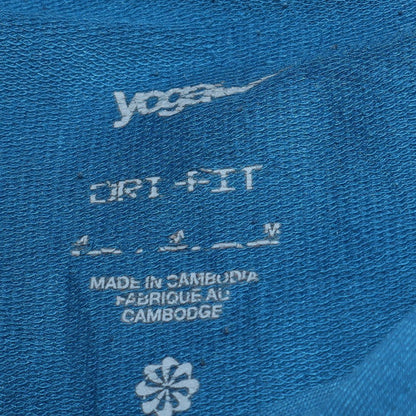 Womens UK Size M Nike Blue Pullover Hoodie