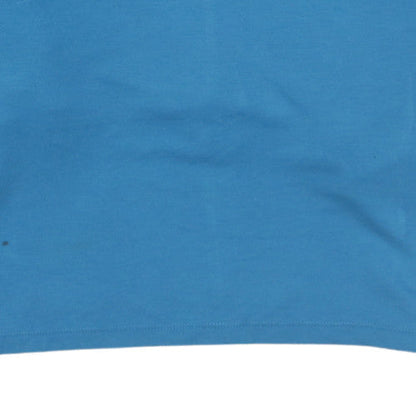 Womens UK Size M Nike Blue Pullover Hoodie