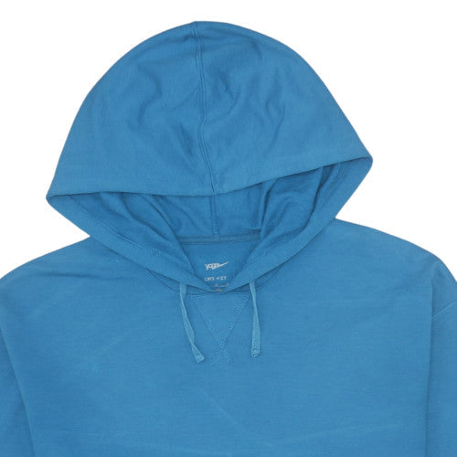 Womens UK Size M Nike Blue Pullover Hoodie