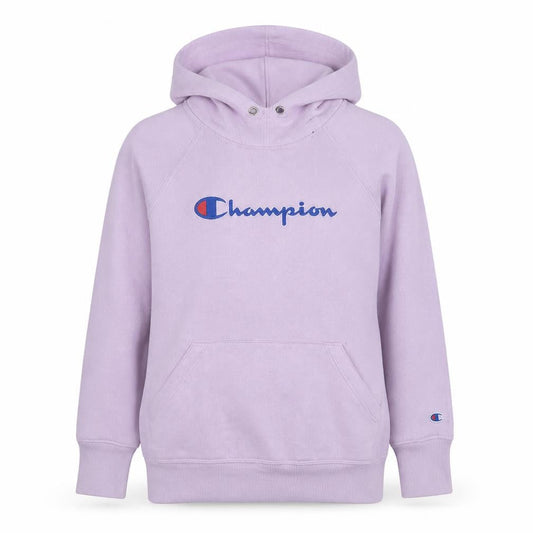 Womens UK Size S Champion Pink Pullover Hoodie