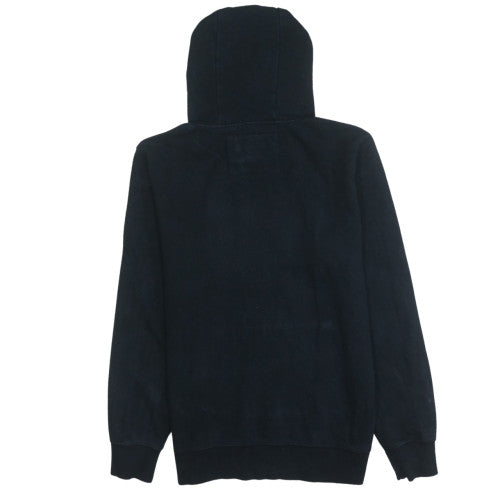 Mens UK Size S Quiksilver Black Pullover Hoodie