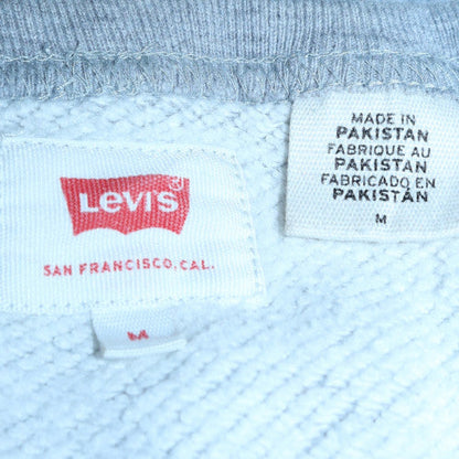 Mens UK Size M Levi's Grey Pullover Sweatshirt