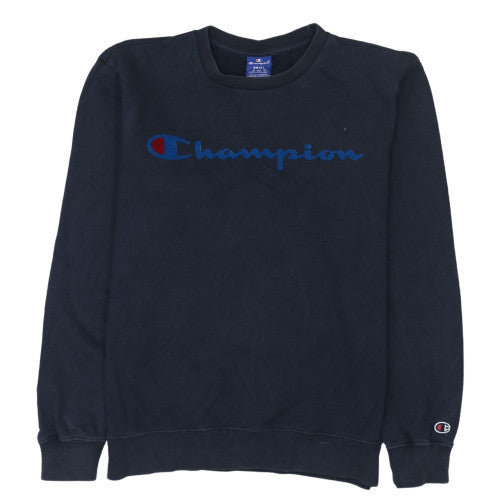 Mens UK Size S Champion Blue Pullover Sweatshirt