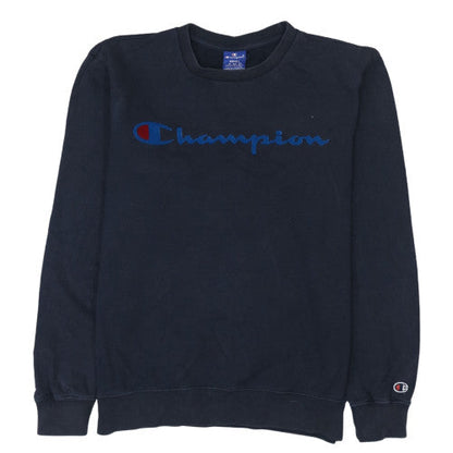 Mens UK Size S Champion Blue Pullover Sweatshirt