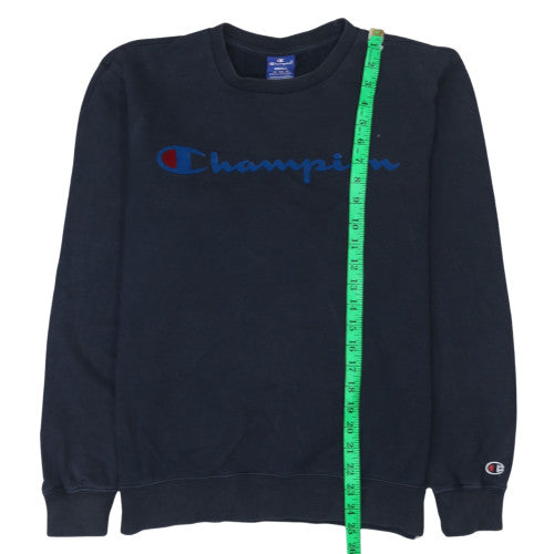 Mens UK Size S Champion Blue Pullover Sweatshirt