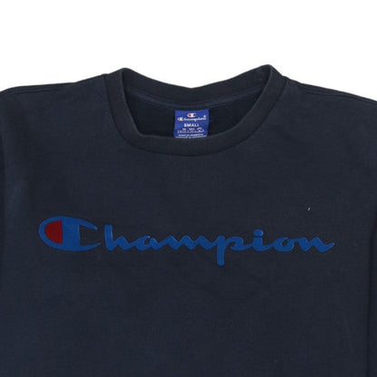 Mens UK Size S Champion Blue Pullover Sweatshirt
