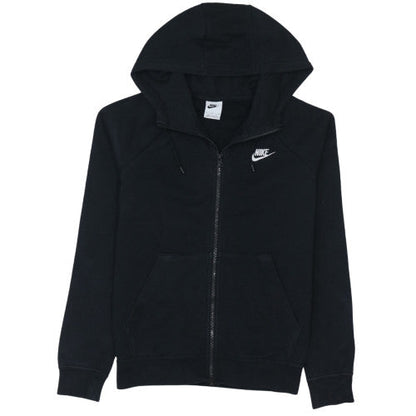 Mens UK Size S Nike Black Full Zip Hoodie