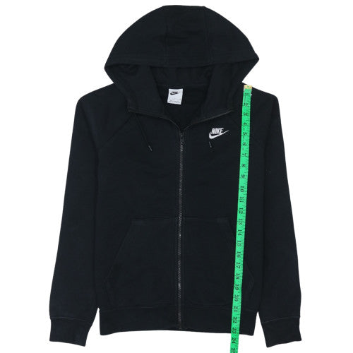 Mens UK Size S Nike Black Full Zip Hoodie