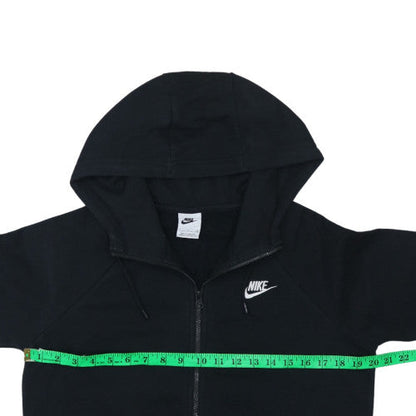 Mens UK Size S Nike Black Full Zip Hoodie