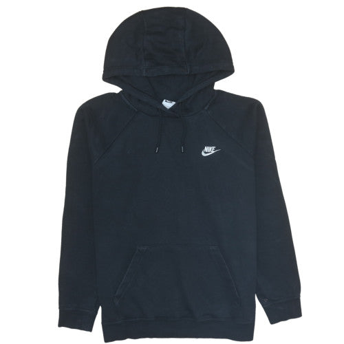 Womens UK Size L Nike Black Pullover Hoodie