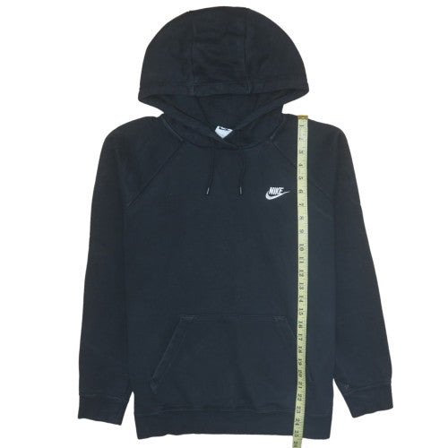 Womens UK Size L Nike Black Pullover Hoodie