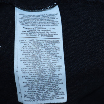 Womens UK Size L Nike Black Pullover Hoodie