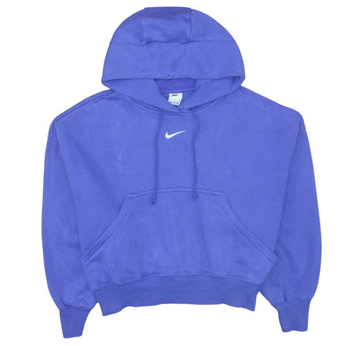 Womens UK Size S Nike Purple Pullover Hoodie