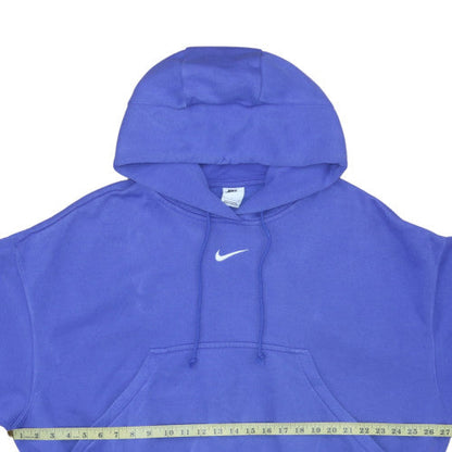 Womens UK Size S Nike Purple Pullover Hoodie