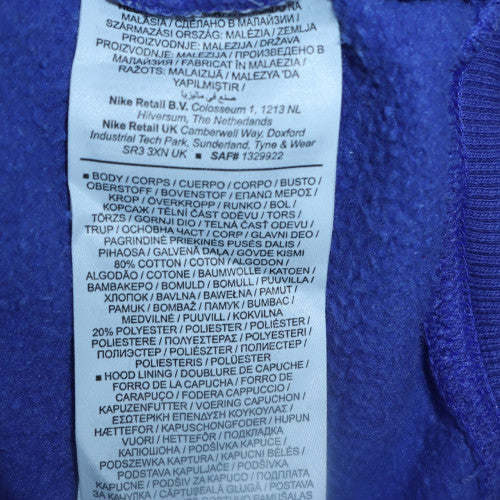 Womens UK Size S Nike Purple Pullover Hoodie