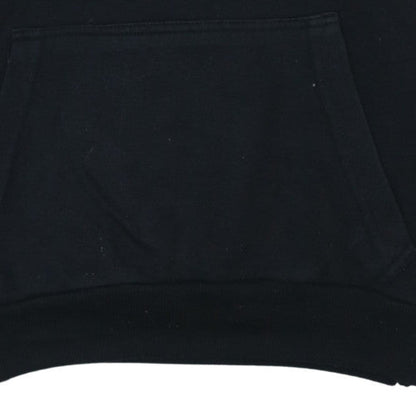 Fila Men's Black Small Pullover Hoodie with Logo Pocket