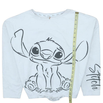 Womens UK Size 8-10 George White Pullover Sweatshirt