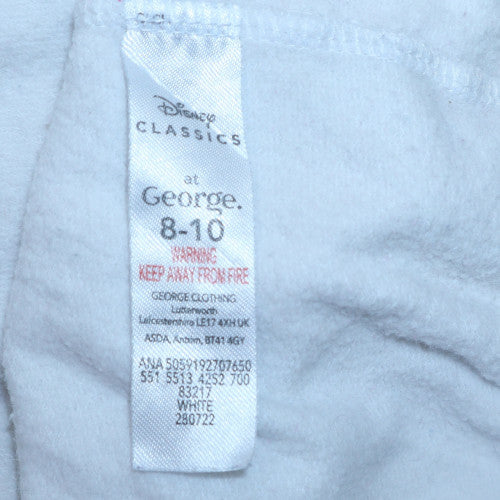 Womens UK Size 8-10 George White Pullover Sweatshirt