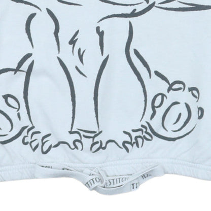 Womens UK Size 8-10 George White Pullover Sweatshirt