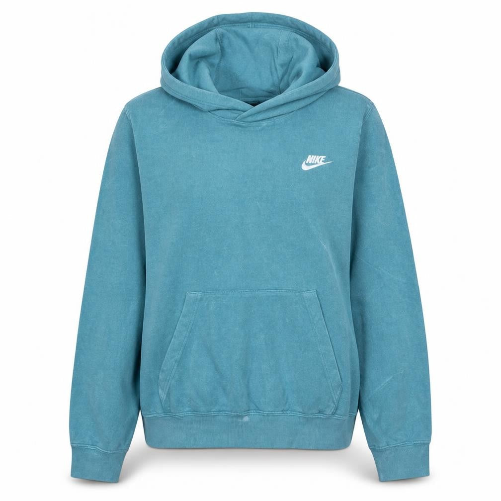 Womens UK Size L Nike Blue Pullover Hoodie
